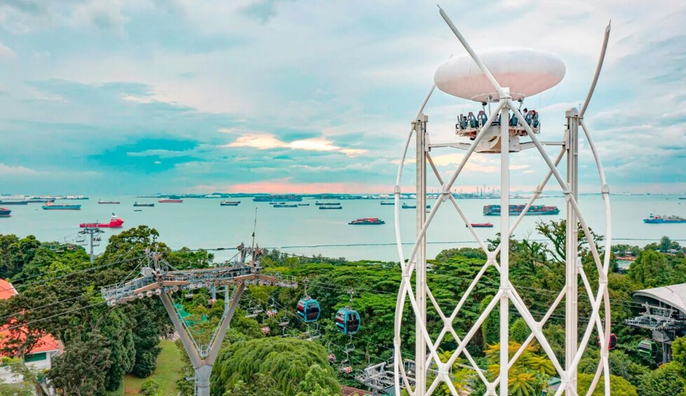 Sentosa Cable Car Ride Singapore 