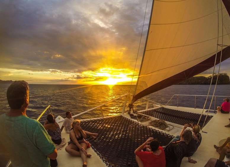 Picture 3 for Activity Playas del Coco: Sunset Sailing and Snorkeling Tour