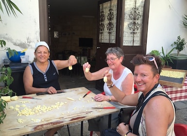 Bari: Cykeltur och pastatillverkning