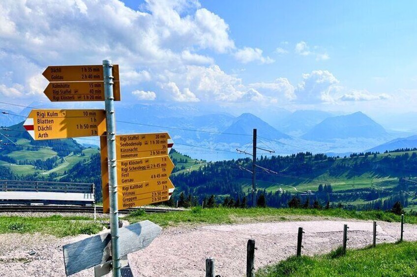 Private Tour of Mt. Pilatus Mt. Rigi and Lake Lucerne Cruise