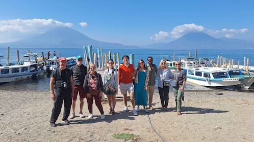 From Panajachel: Lake Atitlan Tour by Boat with a Guide