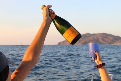 Private Champagne Sunset tour in Playa Grande from Tamarindo