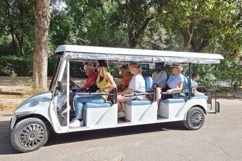 3 Hour Private Eco Luxury Golf Cart Tour in Florence