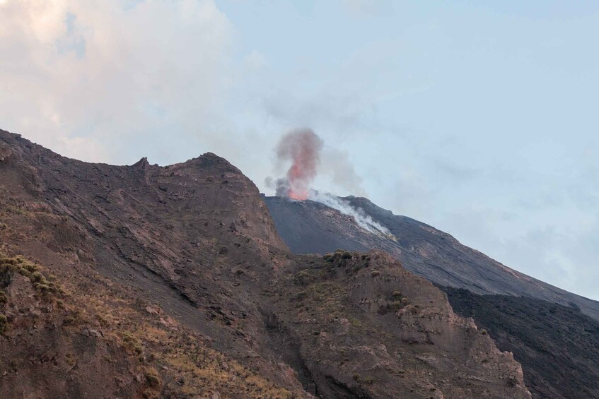Picture 2 for Activity Stromboli: Sunset Trekking at Sciara del Fuoco