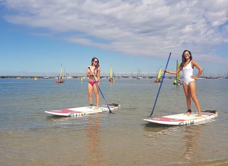 Picture 2 for Activity St Kilda: Group Lesson for Stand-Up Paddleboarding