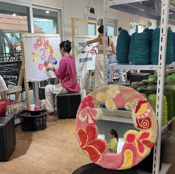 Rug Making Workshop – Bangkok Crafting Magic