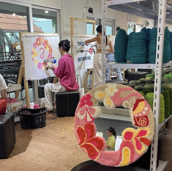 Rug Making Workshop – Bangkok Crafting Magic