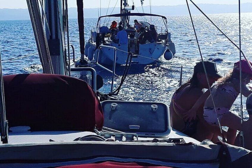 Private Day SailBoat Tour Visit to Halkidiki 