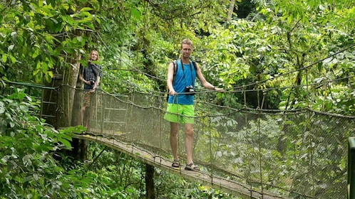 Manuel Antonio: Rainmaker Park Bridge & Wasserfall-Tour