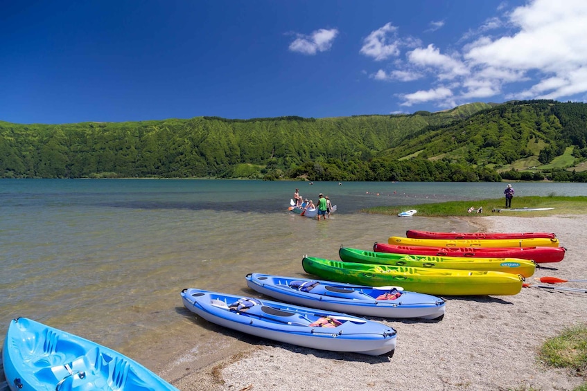 Sete Cidades: Double-Seat Kayak Rental at Sete Cidades Lake