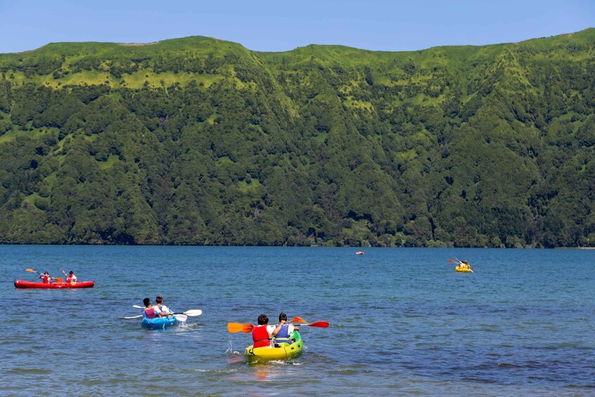 Picture 1 for Activity Sete Cidades double seat kayak rental