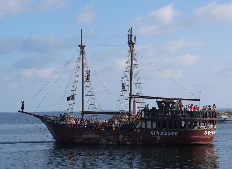 Picture 1 for Activity From Djerba: Flamingo Island by Pirate Ship with Lunch