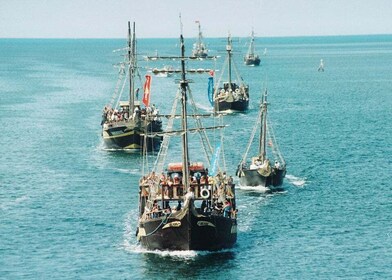 From Djerba: Flamingo Island by Pirate Ship with Lunch