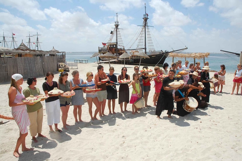 Picture 4 for Activity From Djerba: Flamingo Island by Pirate Ship with Lunch