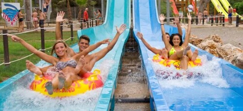 Von Mallorca aus: Aqualand und Arenal Tickets und Transfer