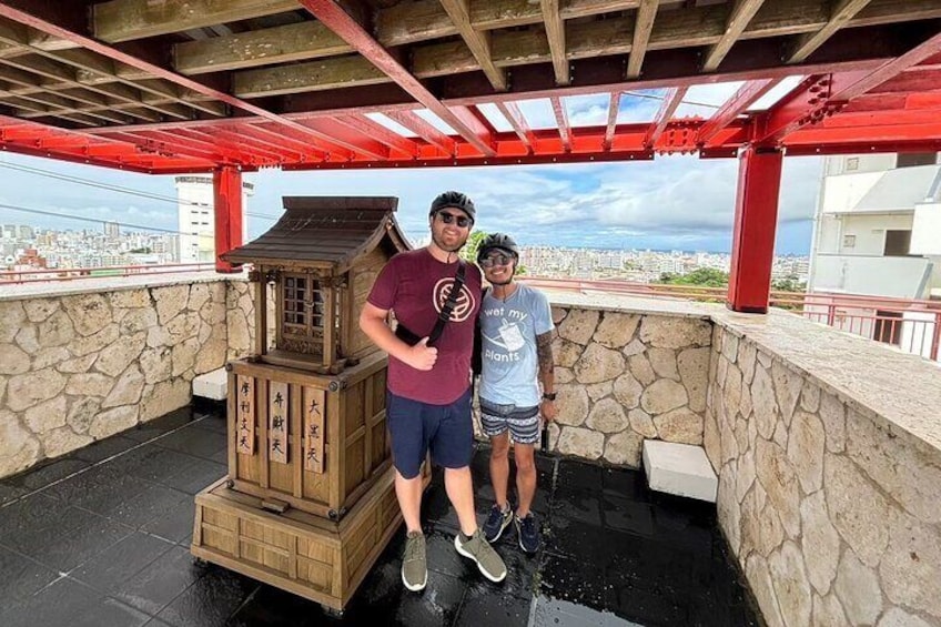 Zodiac Shrines and Naha Backstreets Cycling Tour