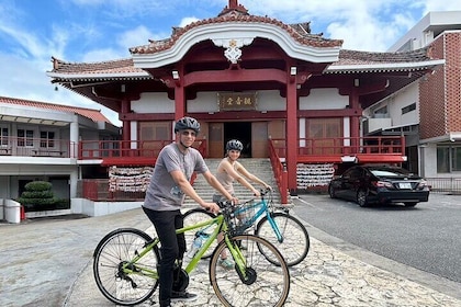 Zodiac Shrines and Naha Backstreets Cycling Tour