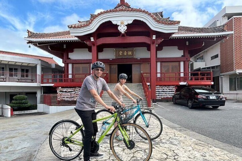 Zodiac Shrines and Naha Backstreets Cycling Tour