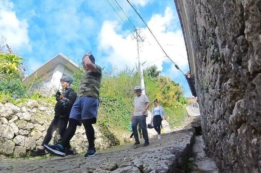 Zodiac Shrine and Naha Backstreets Cycling Tour