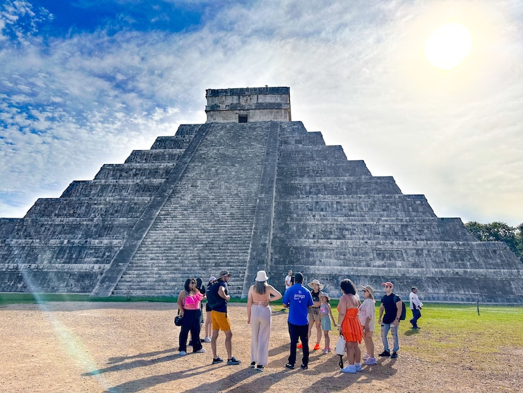 Coba, Chichen Itza, Cenote & Valladolid with buffet lunch