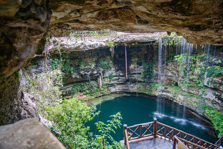 Coba, Chichen Itza, Cenote & Valladolid with buffet lunch