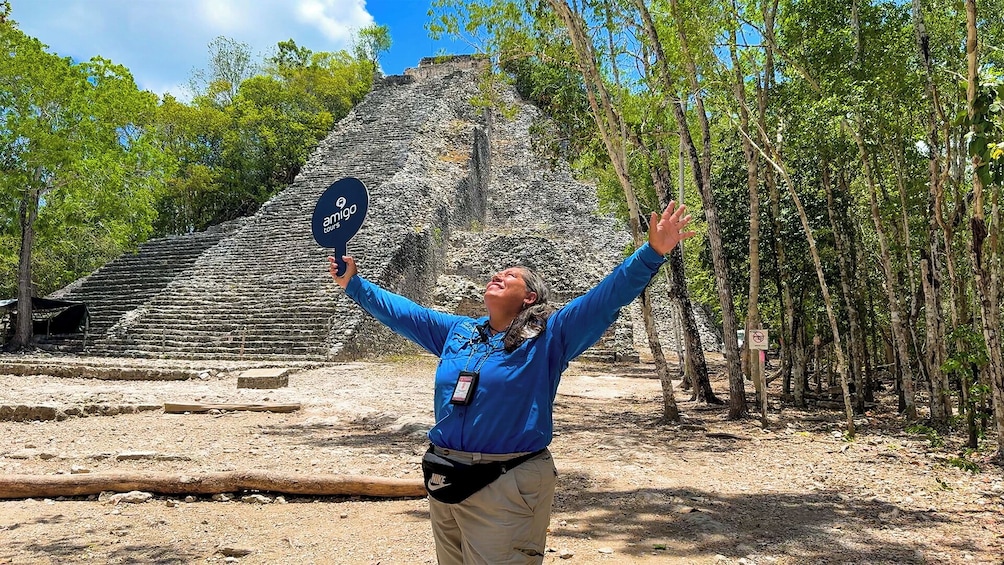 Coba, Chichen Itza, Cenote & Valladolid Tour with buffet lunch