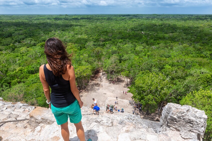 Coba, Chichen Itza, Cenote & Valladolid with buffet lunch