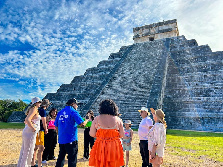 Coba, Chichen Itza, Cenote & Valladolid with buffet lunch