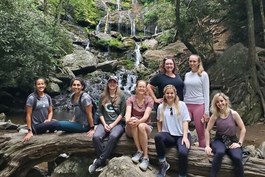 Group Half Day Waterfall Hiking Tour in Cedar Mountain