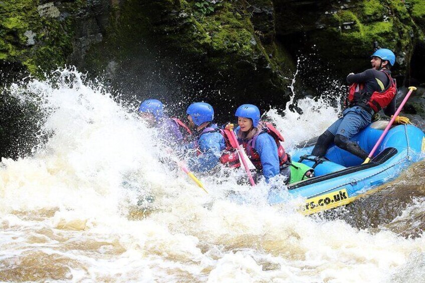 White Water Rafting Experience in River Dee in Llangollen