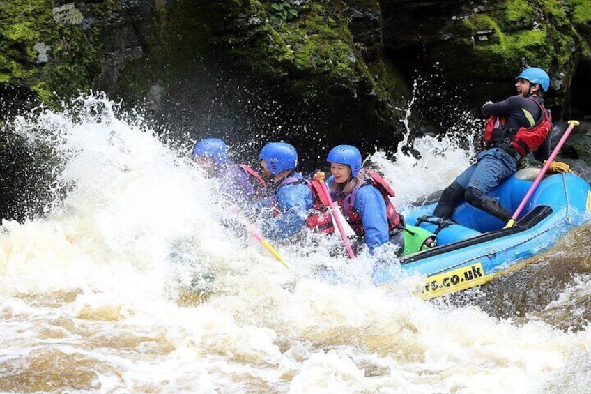 White Water Rafting Experience in River Dee in Llangollen