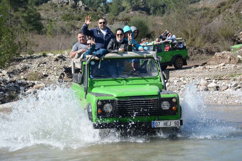 Picture 8 for Activity From Alanya: Obacay River Jeep Safari and Picnic Lunch