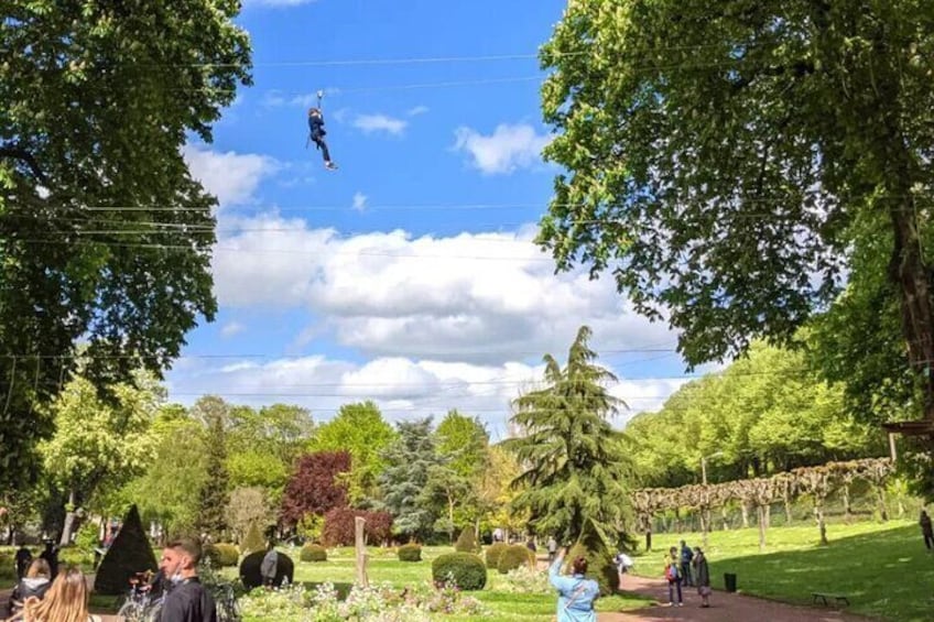 Chartres treetop adventure course