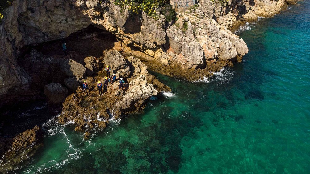 Picture 1 for Activity Arrábida Natural Park: Coasteering Trip with Speedboat Ride