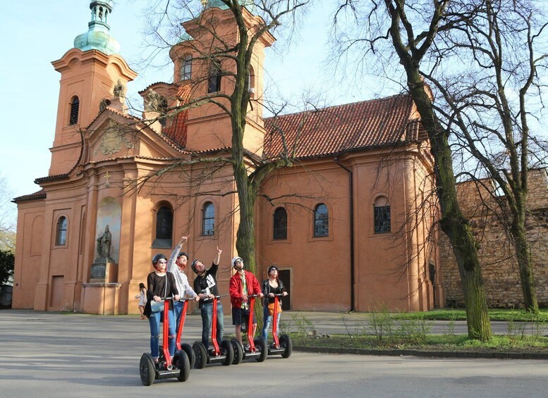 Prague Segway Tour with Oldest Monasteries and Free Taxi