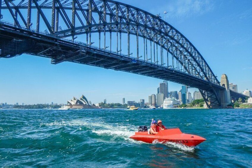 Sydney Speed Boat Adventure Harbour Tour