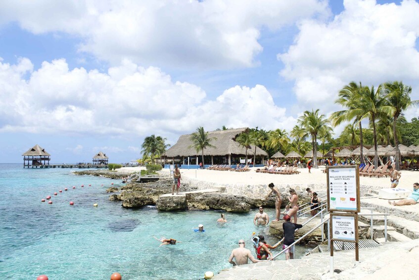 Picture 2 for Activity Cozumel: Chankanaab Beach Adventure Day Pass with Snorkeling