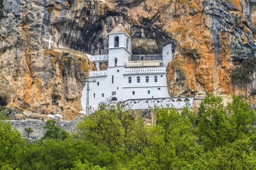 Picture 1 for Activity Podgorica: Ostrog Monastery and Niagara Waterfall Tour