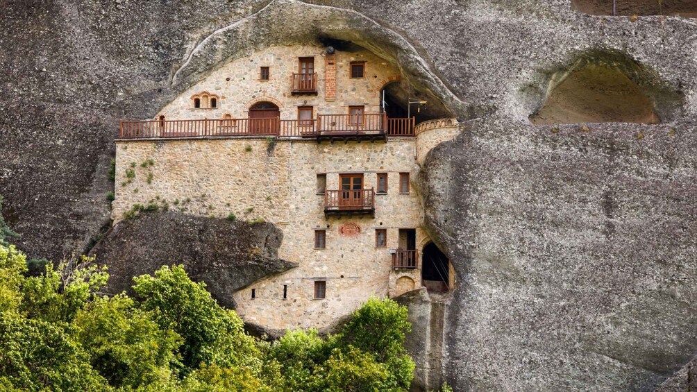 Picture 3 for Activity Meteora: Guided Sunset Tour with Monasteries and Caves Visit