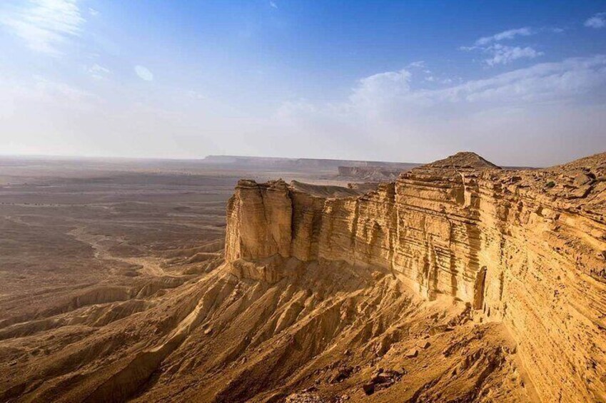 Edge of The World Riyadh Sunset Hiking & Mystery Bat Cave Visit