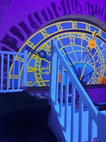 Prag: Glow Golf Minigolfspiel mit UV-Licht