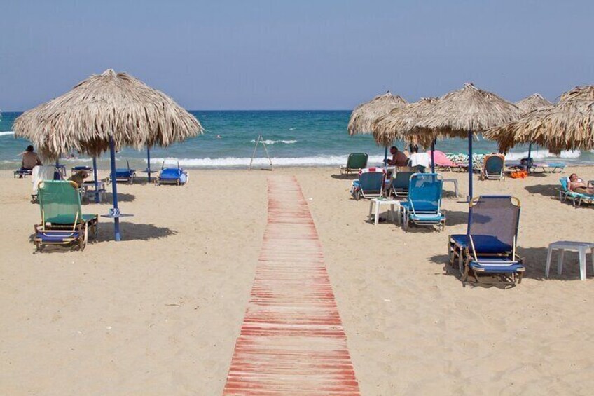 Wheelchair Accessible Tour to Rethymno, Kournas and Georgioupoli
