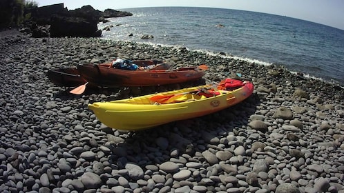 Madeira: Kajak- och snorkeltur i naturreservatet Garajau