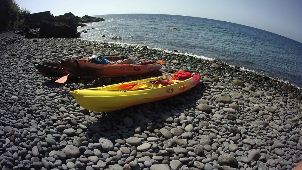 Madeira: Garajau Nature Reserve Kayak and Snorkel Tour