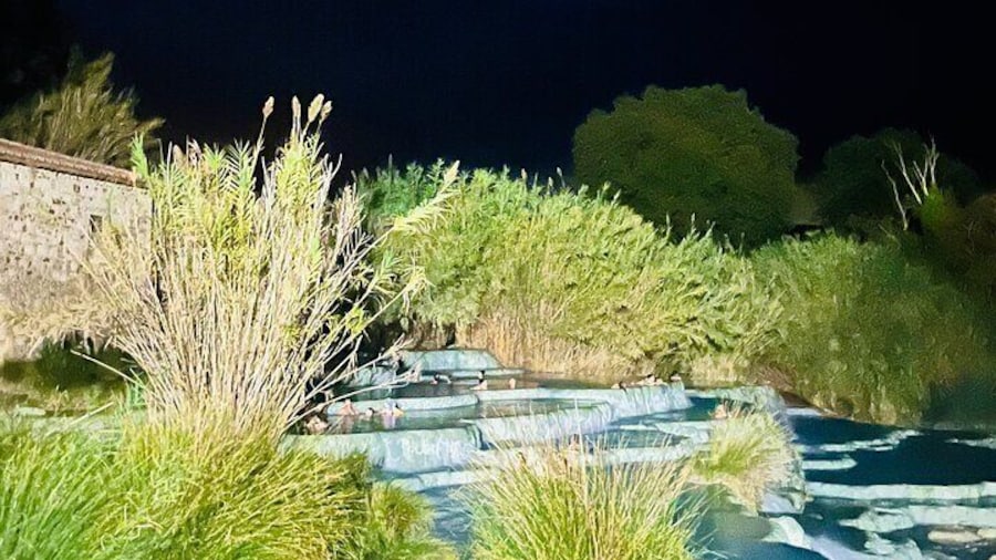 Saturnia's thermal waters a hike through history