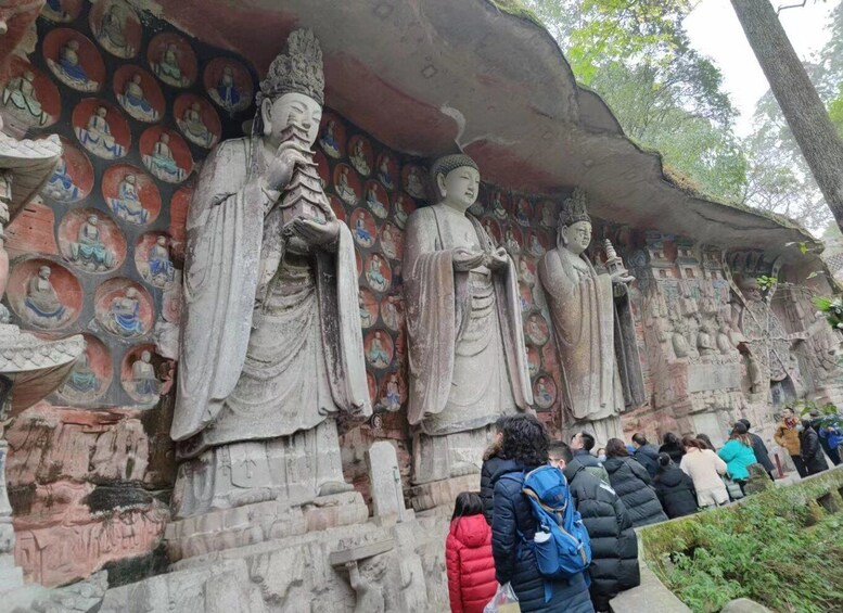 Picture 5 for Activity From Chongqing: Full-Day Private Tour Dazu Rock Carvings