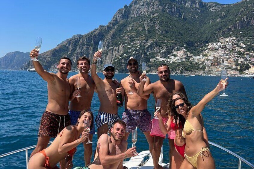 Salerno day by boat to explore the Amalfi Coast