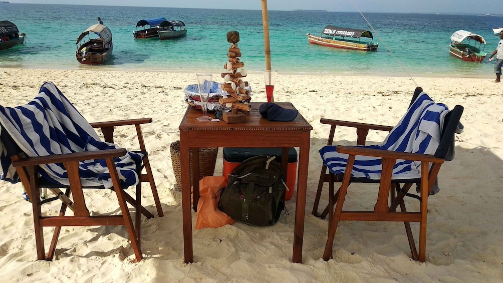 Picture 7 for Activity Zanzibar: Prison Island Tour with Lunch on the Sandbank