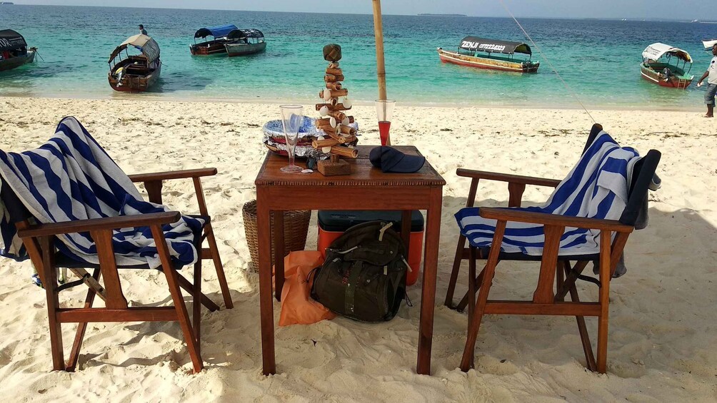 Picture 7 for Activity Zanzibar: Prison Island Tour with Lunch on the Sandbank