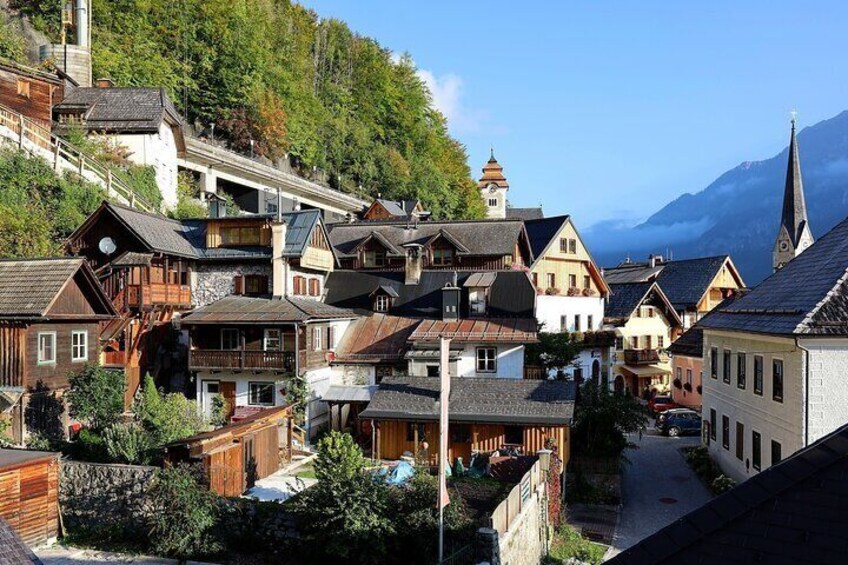  Private Tour Hallstatt City, Skywalk, and Salt Mine from Munich